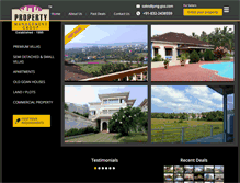 Tablet Screenshot of pmg-goa.com